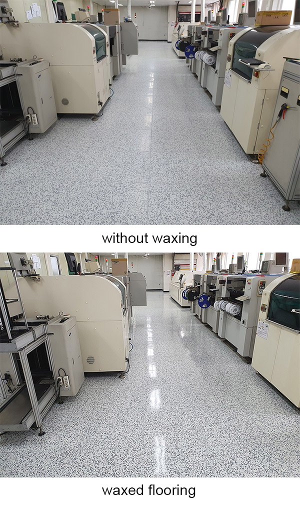 permament PVC conductive tile