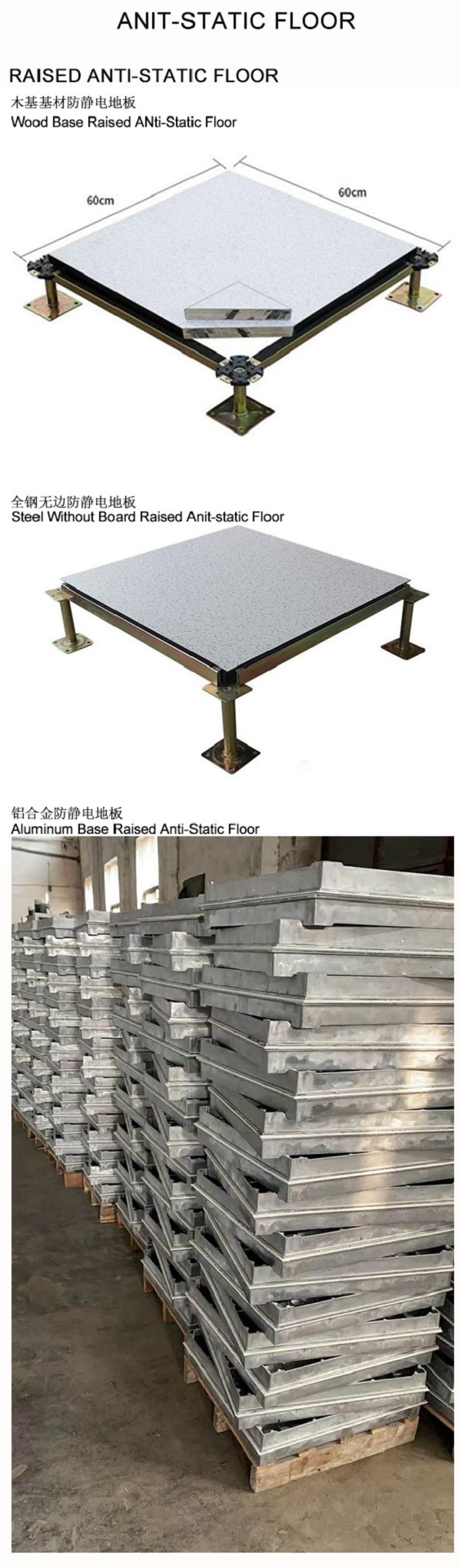 Raised Anti-static Floor & PVC Anti-Static Floor-1