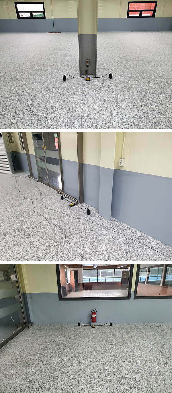 electronic resistance for conductive tiles