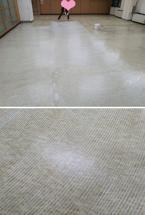 ESD floor installation Step 2