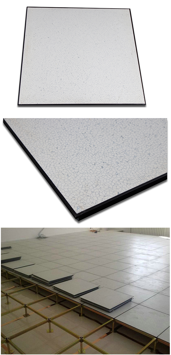 PVC anti static raised floor